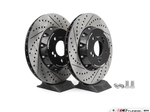 ECS 2-Piece Lightweight Rear Brake Rotors - Pair (350x24)