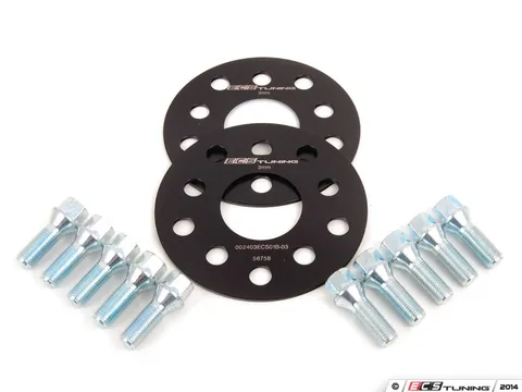 ECS ECS Wheel Spacer & Bolt Kit - 3mm With Conical Seat Bolts