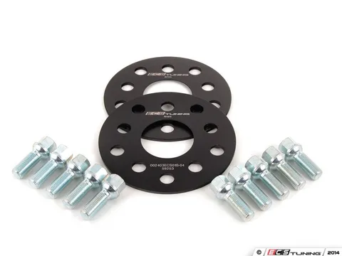 ECS ECS Wheel Spacer And Bolt Kit - 4mm With Ball Seat Bolts