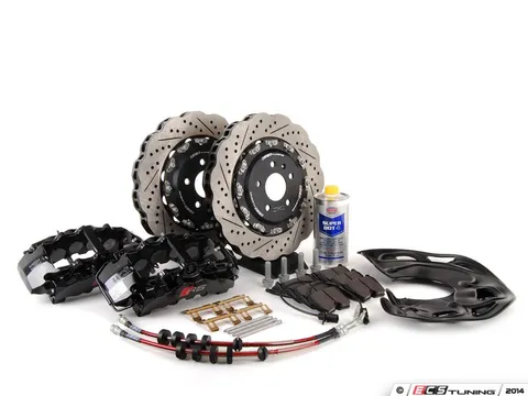 ECS Front Big Brake Kit - Stage 3 - 2-Piece Scalloped Rotors (365x34)