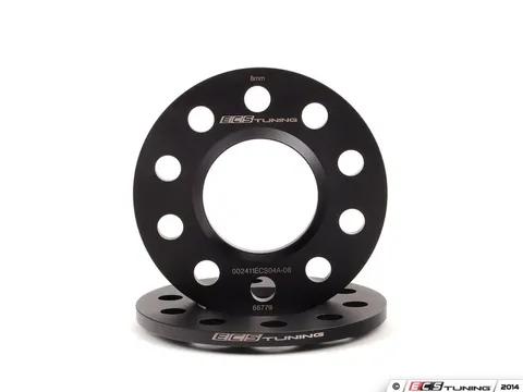 ECS ECS Wheel Spacers - 8mm (Pair)