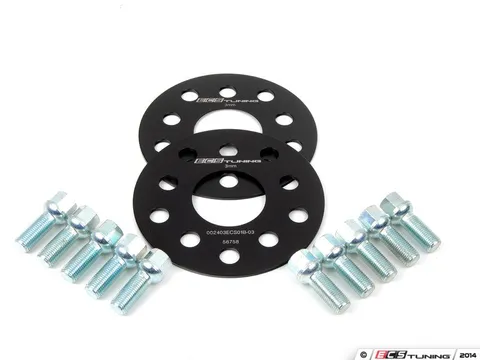 ECS ECS Wheel Spacer & Bolt Kit - 3mm With Ball Seat Bolts