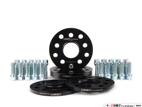 ECS Wheel Spacer Flush Fit Kit - Polished Bolts
