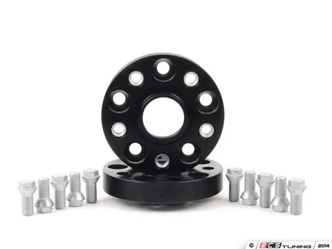 H&R DRA Series Wheel Spacers (Black) - 25mm (1 Pair)