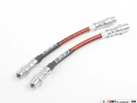 ECS Exact-Fit Stainless Steel Brake Lines - Mid