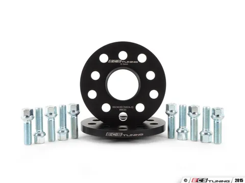 ECS Wheel Spacer & Bolt Kit - 12.5mm with Ball Seat Bolts