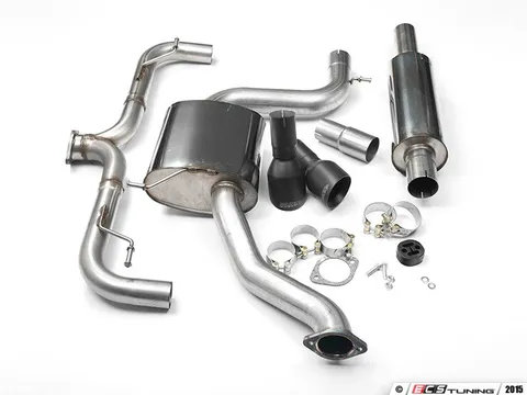 Milltek Sport 3" Cat-Back Exhaust System - Resonated