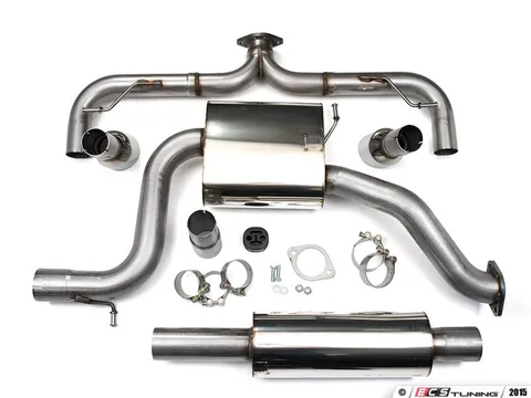 Milltek Sport 3" Cat-Back Exhaust System - Resonated