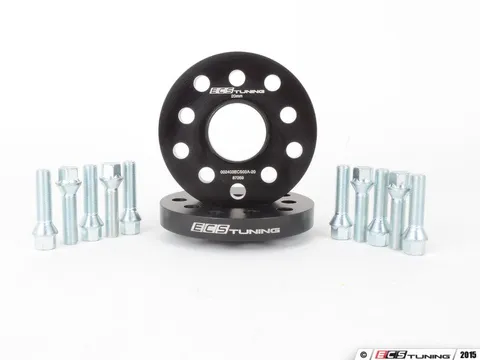 ECS ECS Wheel Spacer & Bolt Kit - 20mm With Conical Seat Bolts
