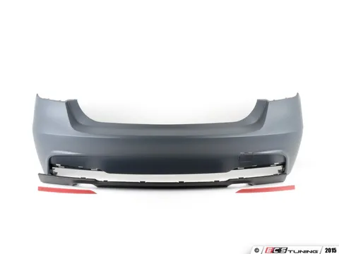 ECS F30 M Sport Style Rear Bumper - Dual Exit