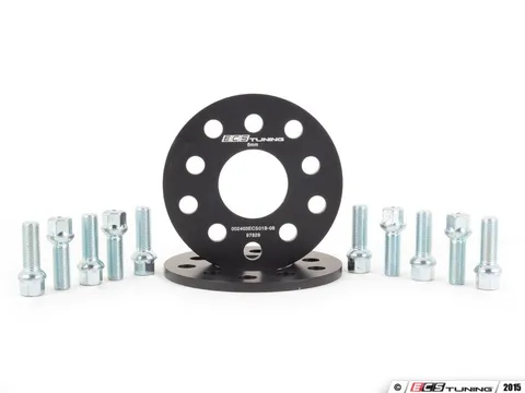 ECS ECS Wheel Spacer And Bolt Kit - 8mm With Ball Seat Bolts