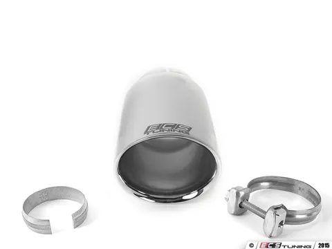 ECS ECS UNIVERSAL Swivel Exhaust Tip - 3.5" Chrome - Priced Each