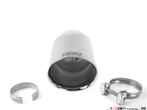 ECS ECS UNIVERSAL Swivel Exhaust Tip - 4.0" Chrome - Priced Each