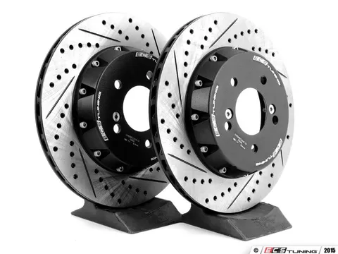 ECS 2-Piece Lightweight Rear Brake Rotors - Pair (328x20)