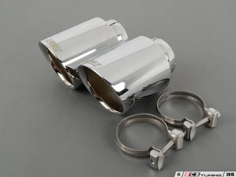 ECS ECS UNIVERSAL Swivel Exhaust Tips - 4.0" Chrome - Pair