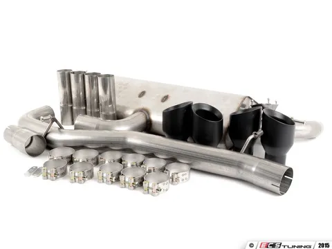Milltek Sport 8V S3 Cat-Back Exhaust System - Non-Resonated - Valved