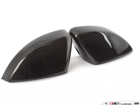 ECS Carbon Fiber Mirror Cap Set - Audi 8V A3/S3 With Lane Assist