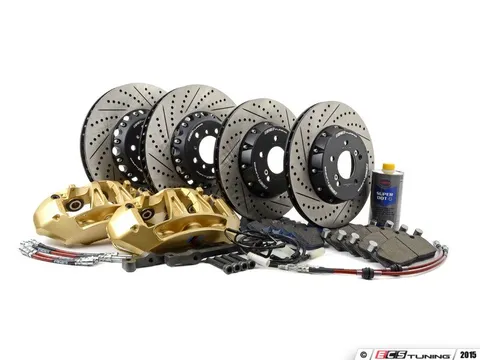 ECS F8X M3/M4 Gold Brakes Upgrade for E9X M3