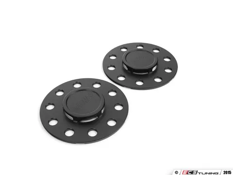 Turner Motorsport 5mm Wheel Spacers with Integrated Hub Extenders - Black (Pair)