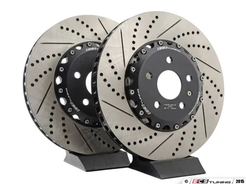 ECS Front 2-Piece Brake Rotors - Pair (340x30)