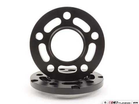 Turner Motorsport 12.5mm Big Pad Wheel Spacers - Black (Pair)