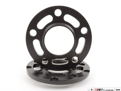 Turner Motorsport 10mm Wheel Spacers - Black (Pair)