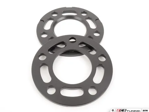 Turner Motorsport 7.5mm Wheel Spacers - Black (Pair)