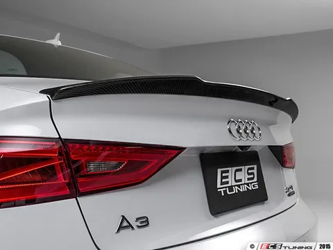 ECS Audi 8V A3/S3/RS3 Trunk Spoiler - Carbon Fiber