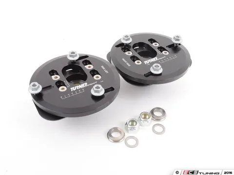 Turner Motorsport Turner Motorsport Front Adjustable Camber/Caster Plates - Street polyurethane bushings