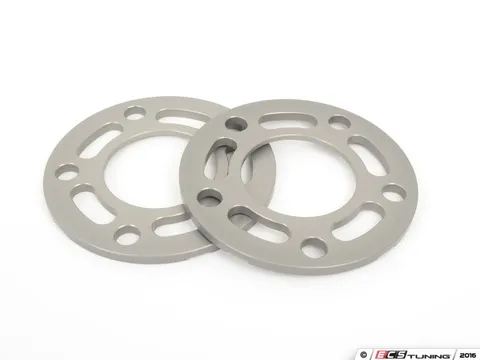 Turner Motorsport 7.5mm Wheel Spacers - Silver (Pair)