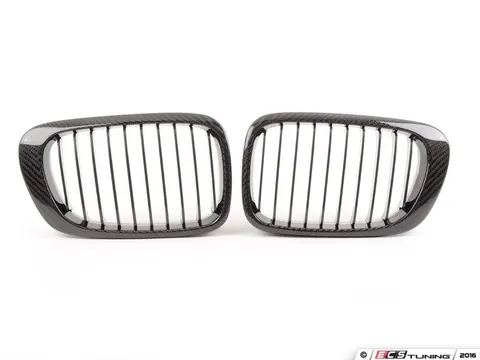 Turner Motorsport Carbon Fiber Center Grills - E46 Coupe - 323Ci 328Ci 325Ci 330Ci 00-03 - All E46 M3