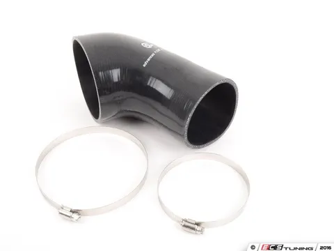 AFE E46 M3 Torque Booster Intake Tube - Black Silicone