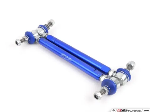 SuperPro Front Adjustable Sway Bar End Link Kit