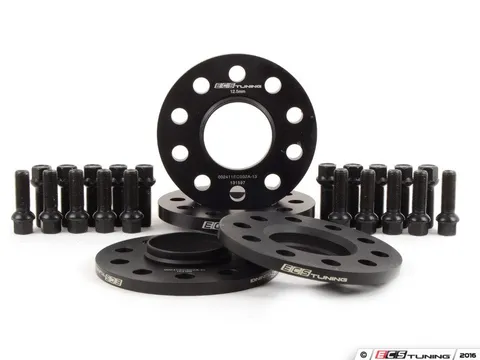 ECS Wheel Spacer Flush Fit Kit - Black Bolts - Aggressive