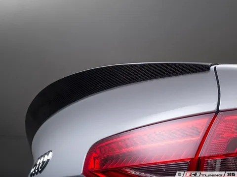 ECS Carbon Fiber Trunk Spoiler - Audi B8 A4/S4