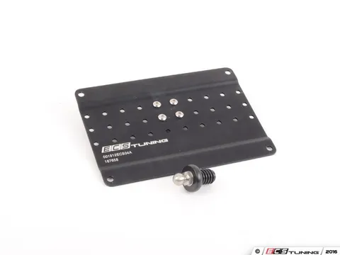 ECS Ultimate ECS Tow Hook Mount License Plate Kit