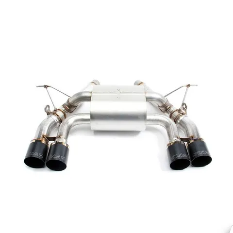 Dinan Stainless Axle-Back Exhaust - Black Tips