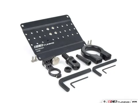 ECS ECS Ultimate 3-Way Tow Hook/No Holes License Plate/Camera Mount