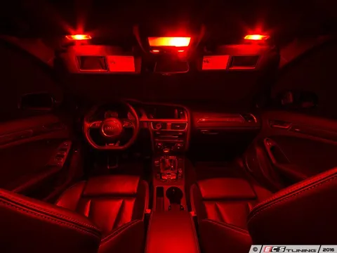 ZiZa Audi B8 A4/S4 Master LED Interior Lighting Kit - Red
