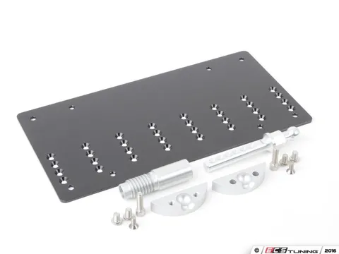 Rennline Tow Hook Receiver - Billet License Plate Mount