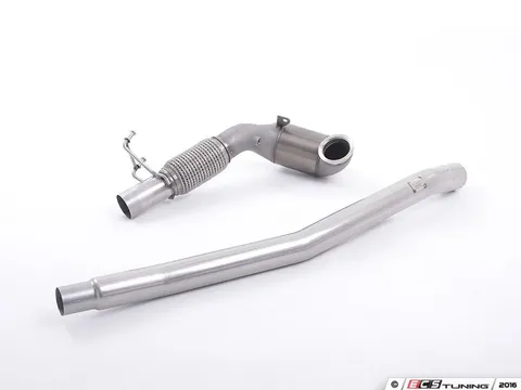 Milltek Sport 3" Cast large bore downpipe and Hi-Flow Sports Cat