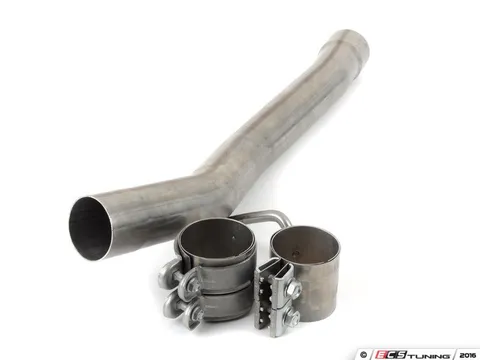 ECS MK7 Golf R / 8V A3/S3 Resonator Delete Pipe Kit