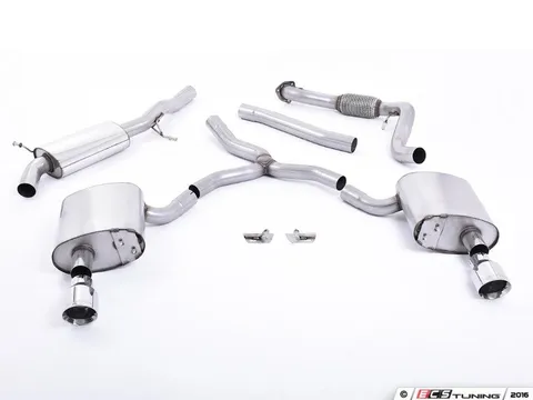 Milltek Sport Cat-Back Exhaust - Semi Resonated