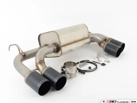Dinan Stainless Axle-Back Exhaust - Black Tips