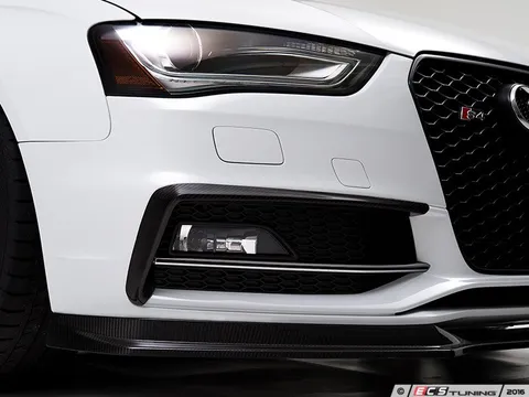 ECS Carbon Fiber Grille Accent Set - Audi B8.5