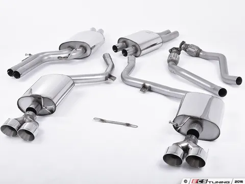 Milltek Sport Cat-Back Exhaust System - Resonated