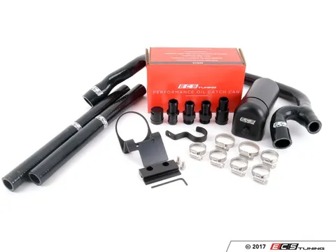 ECS Performance Baffled Oil Catch Can System - Audi B8 S4/S5 3.0T