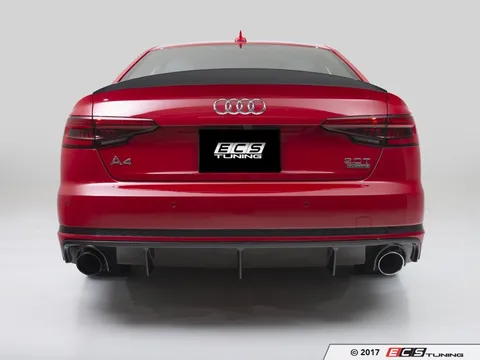 ECS Carbon Fiber Rear Diffuser - Audi B9 A4