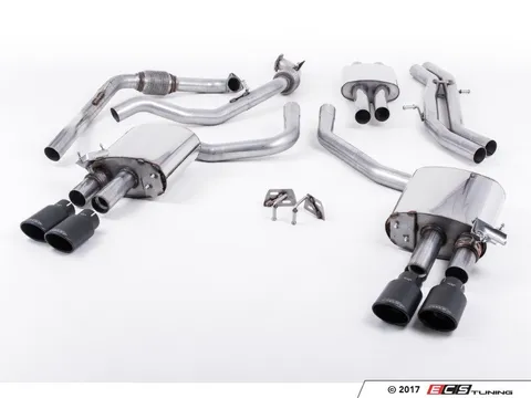 Milltek Sport Cat-Back Exhaust System - Resonated With Exhaust Valves