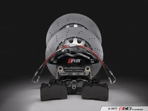 Assembled By ECS Front TTRS Big Brake Kit - Drilled Rotors (370x32)